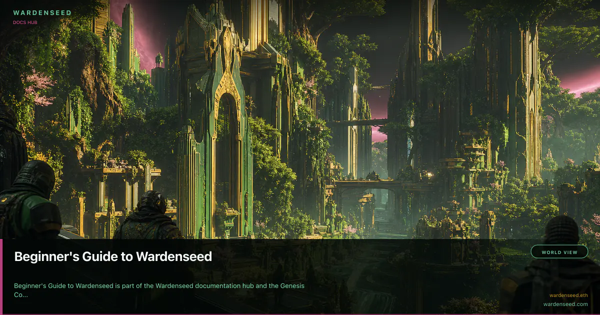 Beginner's Guide to Wardenseed