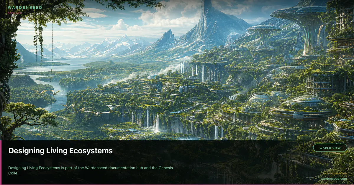 Designing Living Ecosystems