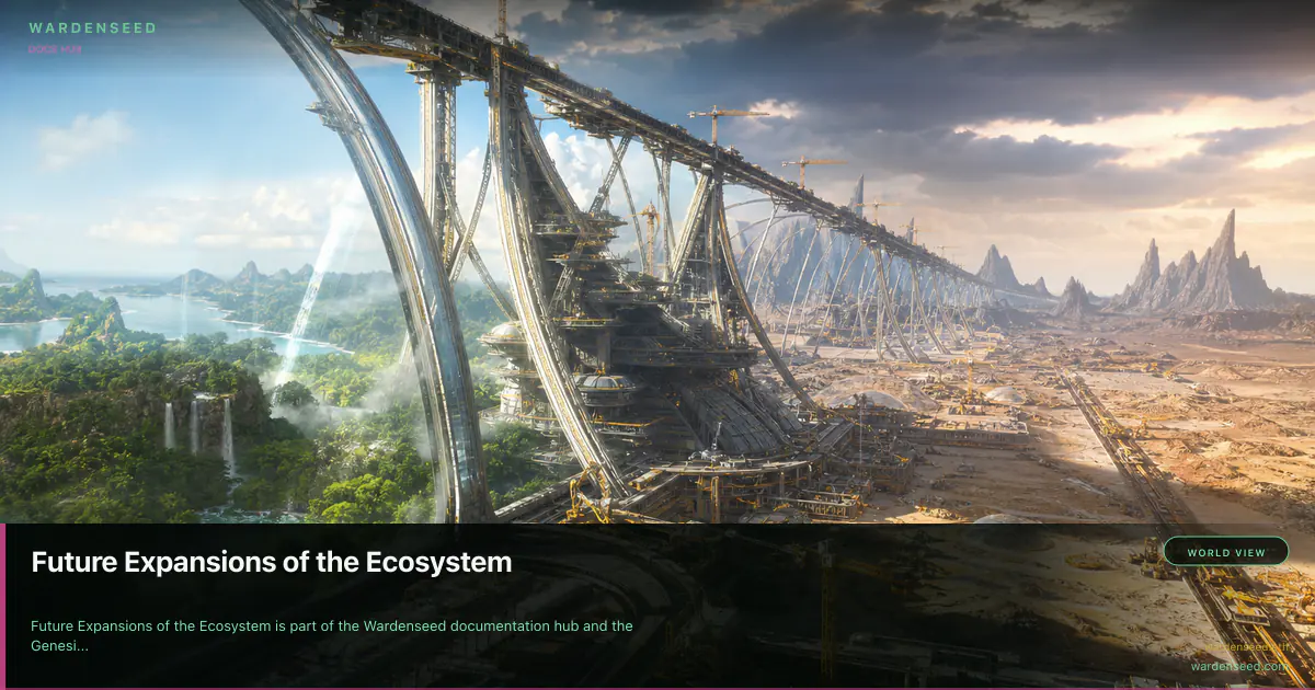 Future Expansions of the Ecosystem