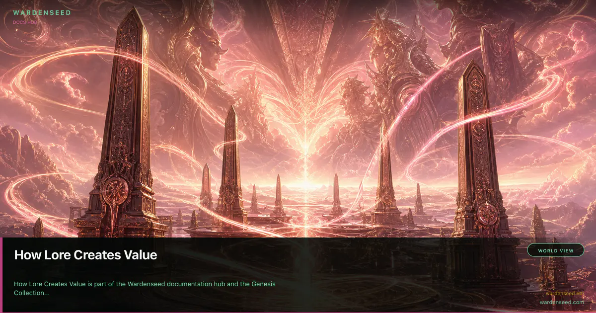 How Lore Creates Value