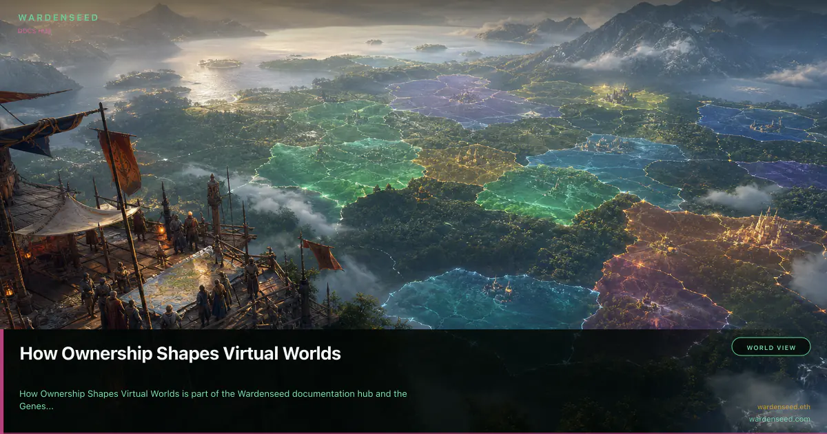 How Ownership Shapes Virtual Worlds