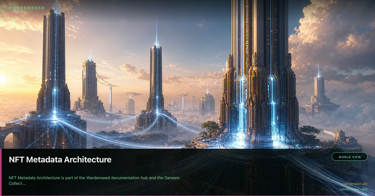 NFT Metadata Architecture