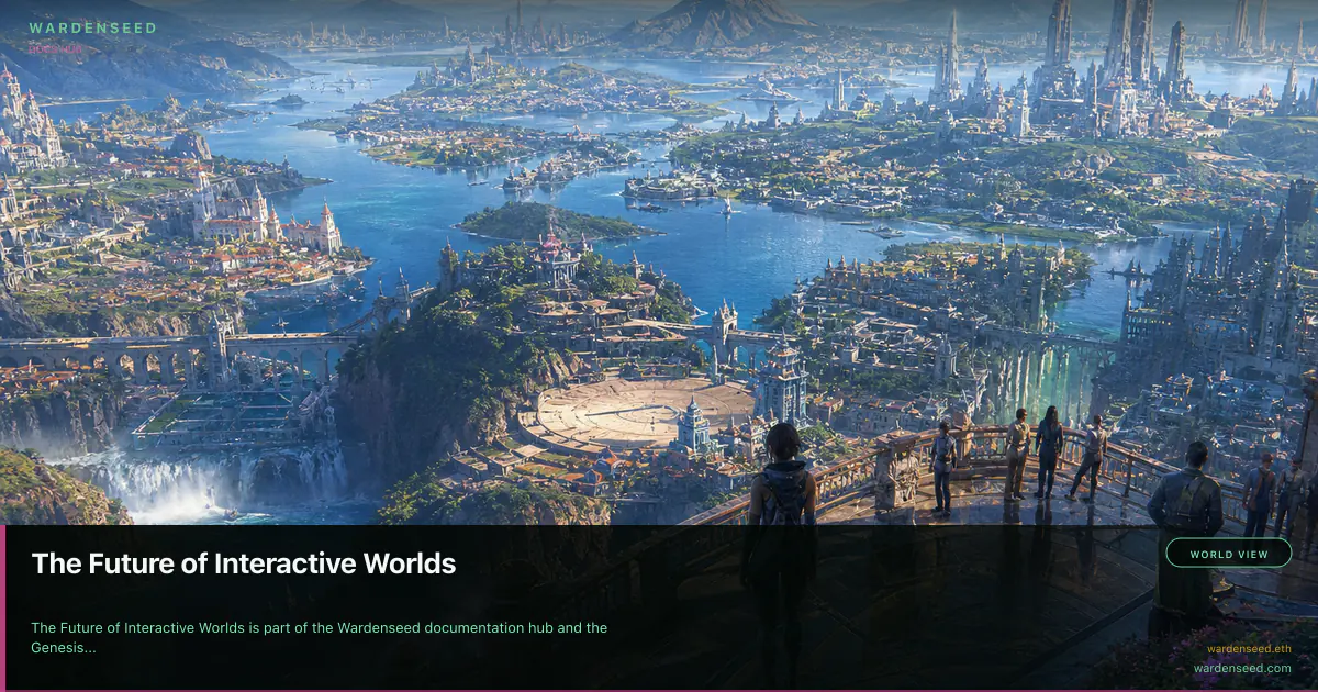 The Future of Interactive Worlds