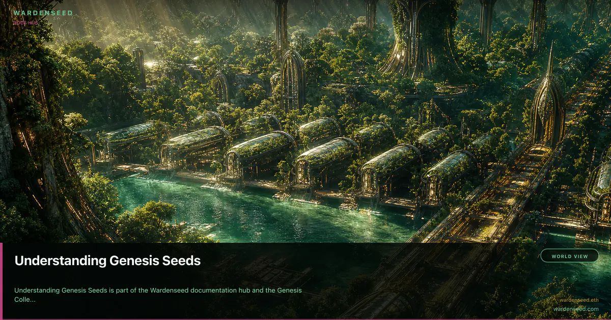 Understanding Genesis Seeds