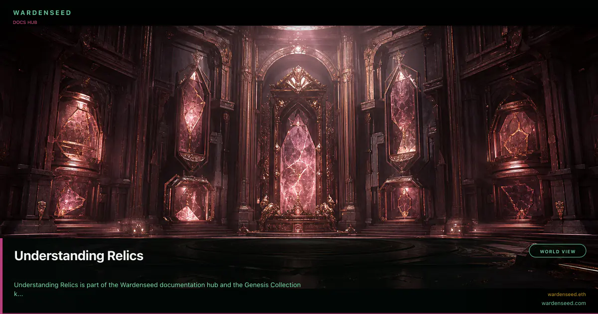 Understanding Relics