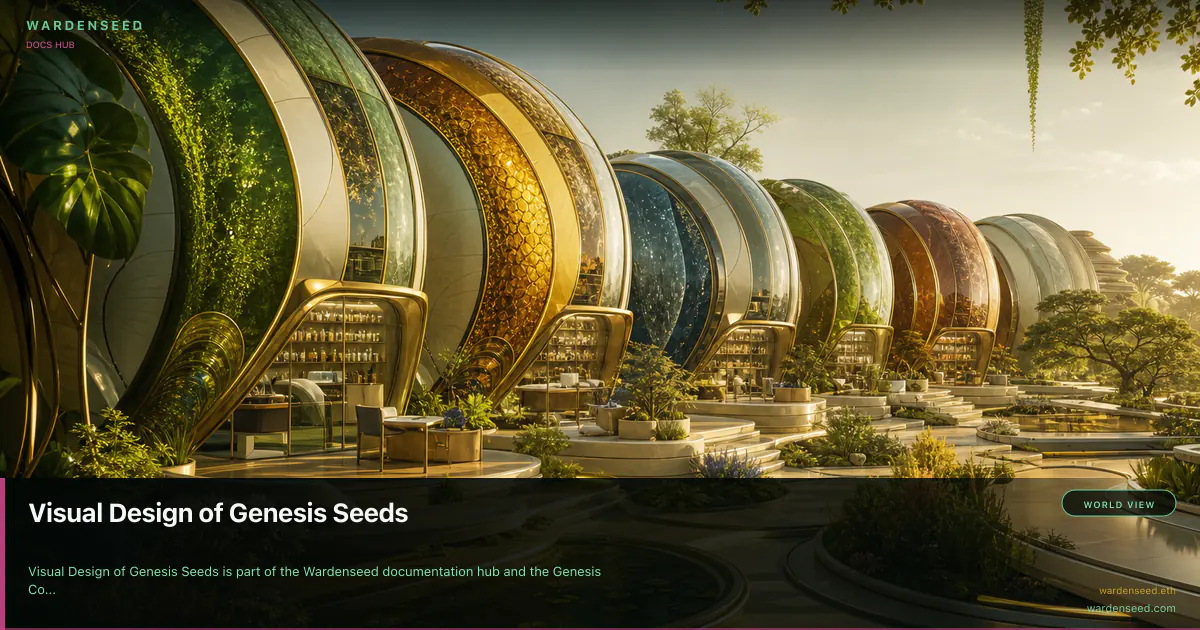 Visual Design of Genesis Seeds