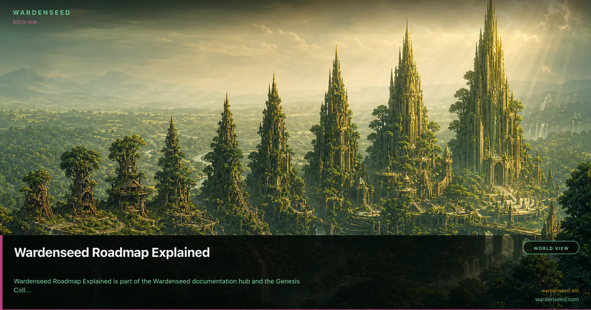 Wardenseed Roadmap Explained