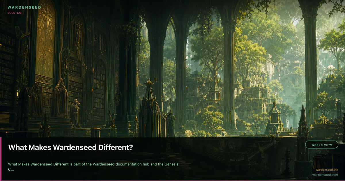 What Makes Wardenseed Different?